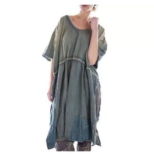 Magnolia Pearl Sanforized Denim Smock Dress